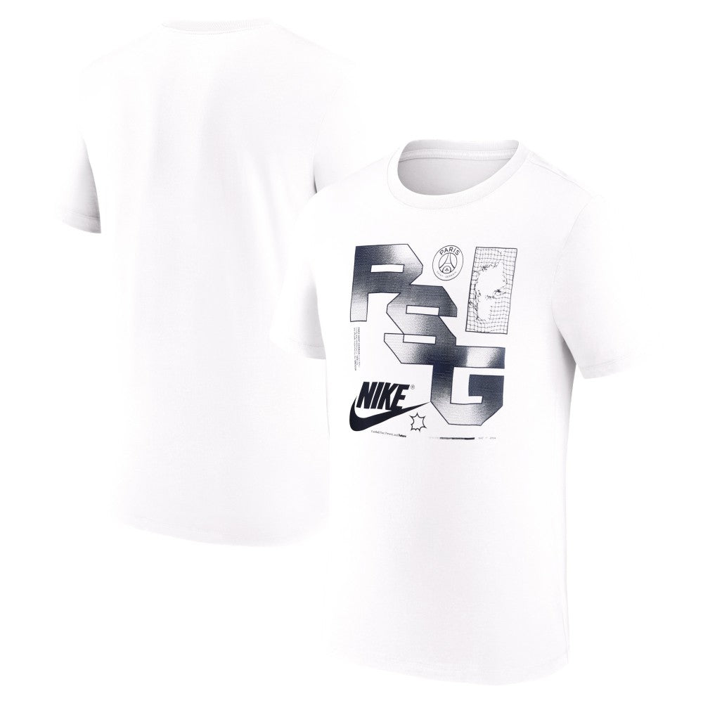 Nike - Paris Saint-Germain Futura T-Shirt - White