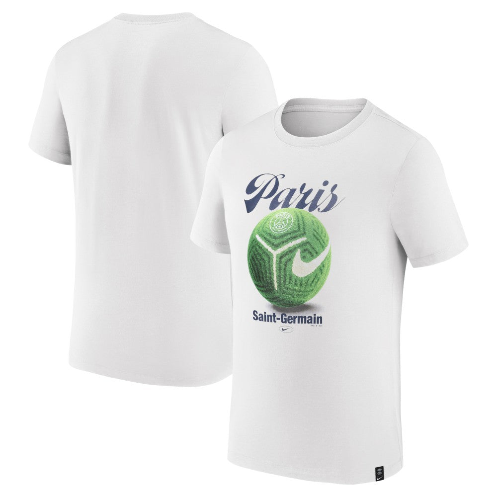 Nike - Paris Saint-Germain Home Field T-Shirt - White