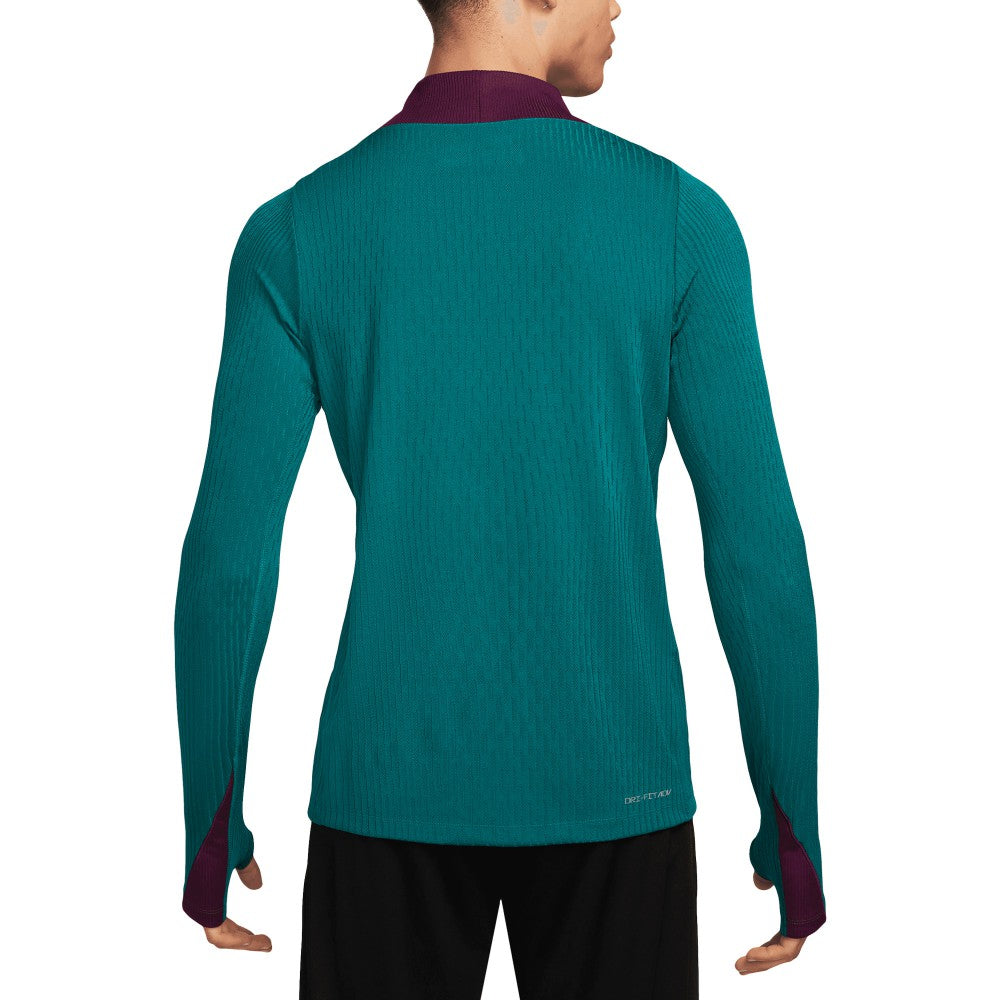 Nike - Paris Saint-Germain 2024/25 Advance Strike Drill Performance Quarter-Zip Top - Teal