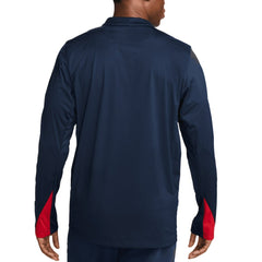 Nike - USMNT 2024 Strike Drill Performance Quarter-Zip Pullover Top - Navy