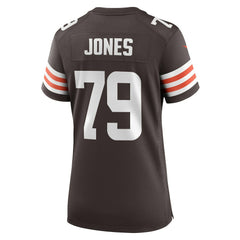 Dawand Jones Cleveland Browns Women's Team Game Jersey - Brown - Nike