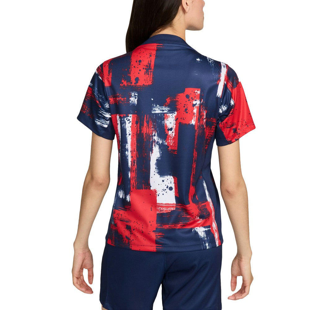 Nike - Paris Saint-Germain Women's 2024/25 Home Academy Pro Pre-Match Top - Navy