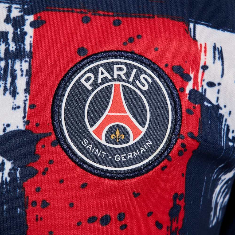 Nike - Paris Saint-Germain Women's 2024/25 Home Academy Pro Pre-Match Top - Navy