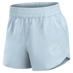Chicago Cubs Fanatics Women's Studio Woven Vibe Shorts for sale