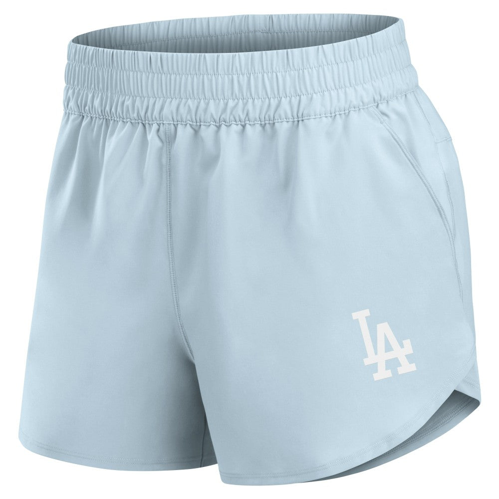 Los Angeles Dodgers Fanatics Women's Studio Woven Vibe Shorts Sale
