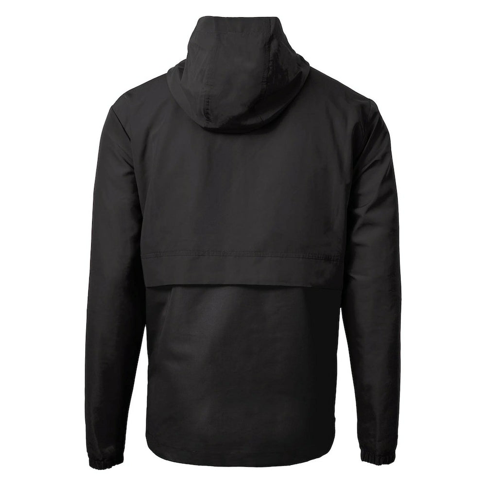 Baltimore Ravens Cutter & Buck Charter Eco Recycled Anorak Half-Zip Jacket - Black - NFL
