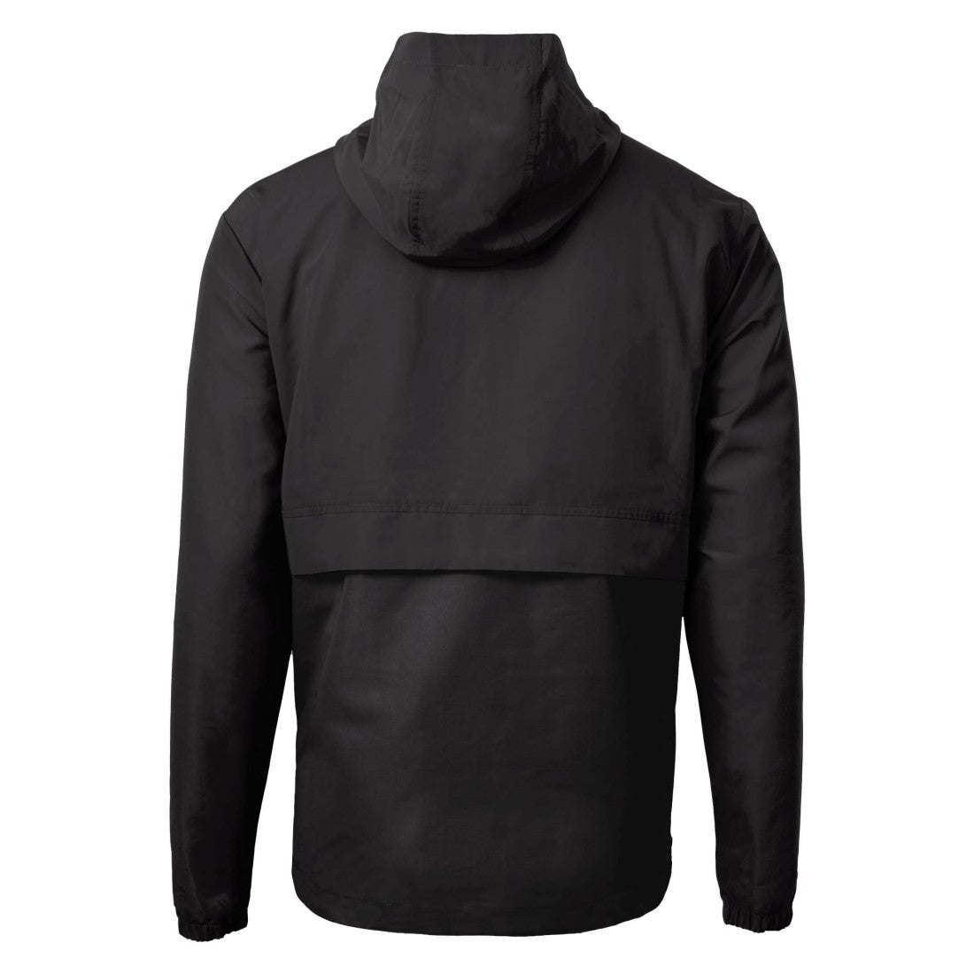 Green Bay Packers Cutter & Buck Charter Eco Recycled Anorak Half-Zip Jacket - Black - NFL