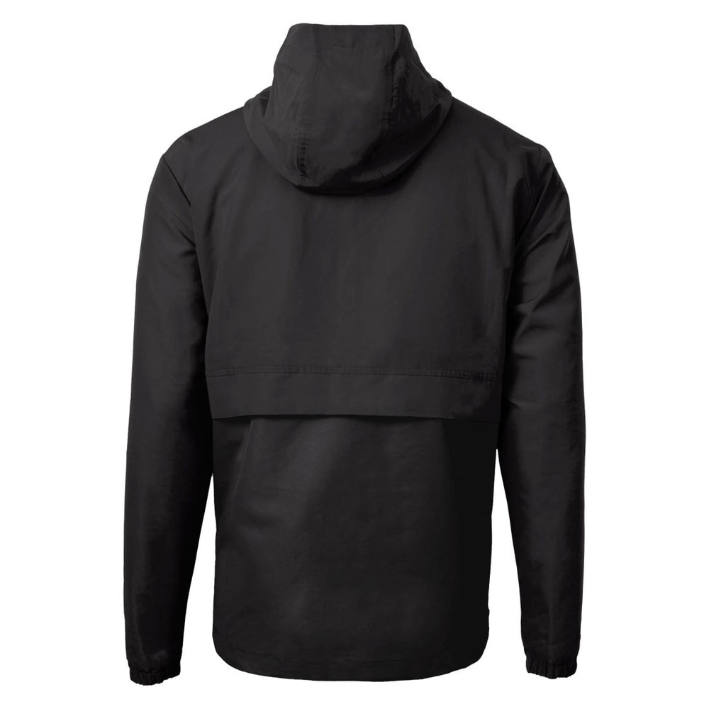 Tampa Bay Buccaneers Cutter & Buck Charter Eco Recycled Anorak Half-Zip Jacket - Black - NFL