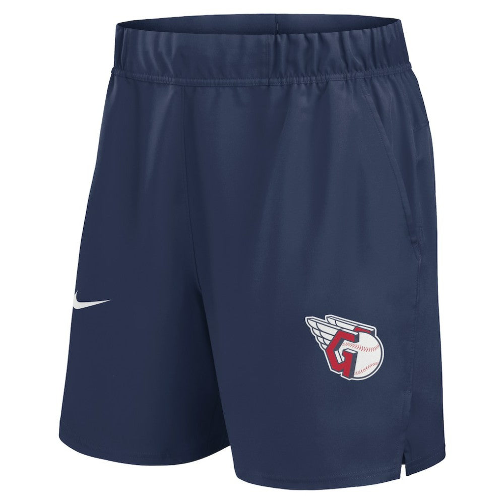 Cleveland Guardians Nike Woven Victory Dri-FIT Shorts for sale