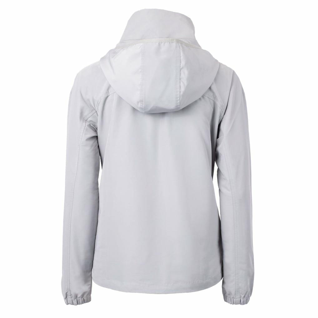 Baltimore Ravens Cutter & Buck Women's Charter Eco Recycled Full-Zip Jacket - Gray - NFL
