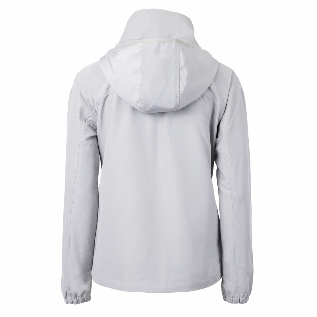Detroit Lions Cutter & Buck Women's Charter Eco Recycled Full-Zip Jacket - Gray - NFL