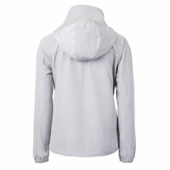 Detroit Lions Cutter & Buck Women's Charter Eco Recycled Full-Zip Jacket - Gray - NFL