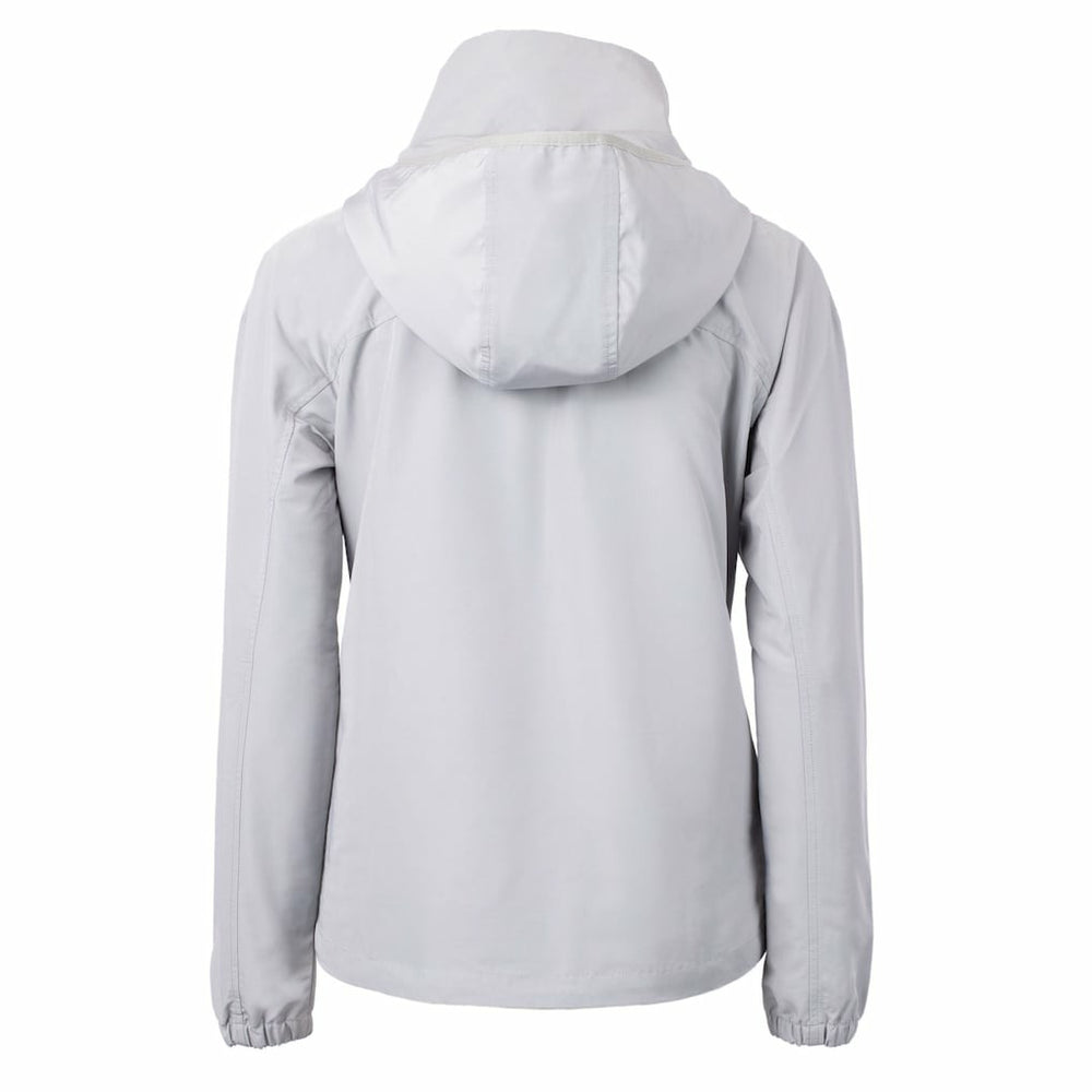 Kansas City Chiefs Cutter & Buck Women's Charter Eco Recycled Full-Zip Jacket - Gray - NFL