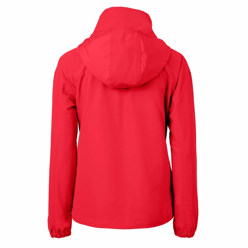 San Francisco 49ers Cutter & Buck Women's Charter Eco Recycled Full-Zip Jacket - Red - NFL