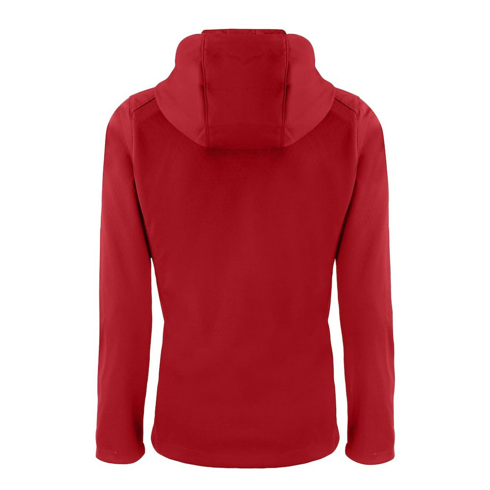 Atlanta Falcons Cutter & Buck Women's Evoke Eco Softshell Recycled Full-Zip Hooded Jacket - Red - NFL