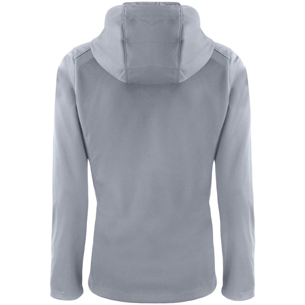 Detroit Lions Cutter & Buck Women's Evoke Eco Softshell Recycled Full-Zip Hooded Jacket - Gray - NFL