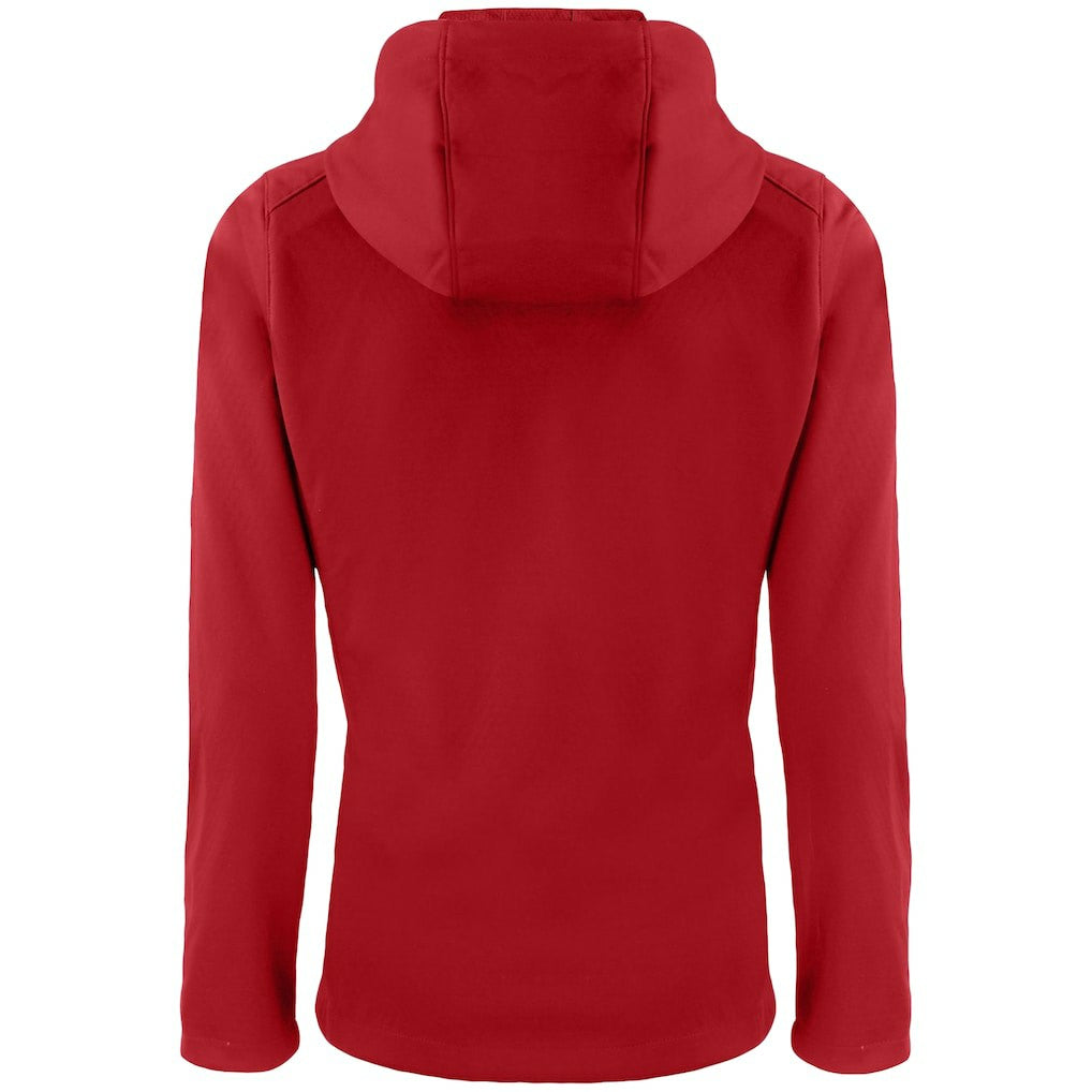Kansas City Chiefs Cutter & Buck Women's Evoke Eco Softshell Recycled Full-Zip Hooded Jacket - Red - NFL