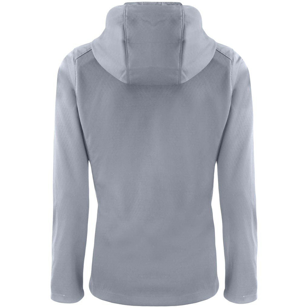 New Orleans Saints Cutter & Buck Women's Evoke Eco Softshell Recycled Full-Zip Hooded Jacket - Gray - NFL