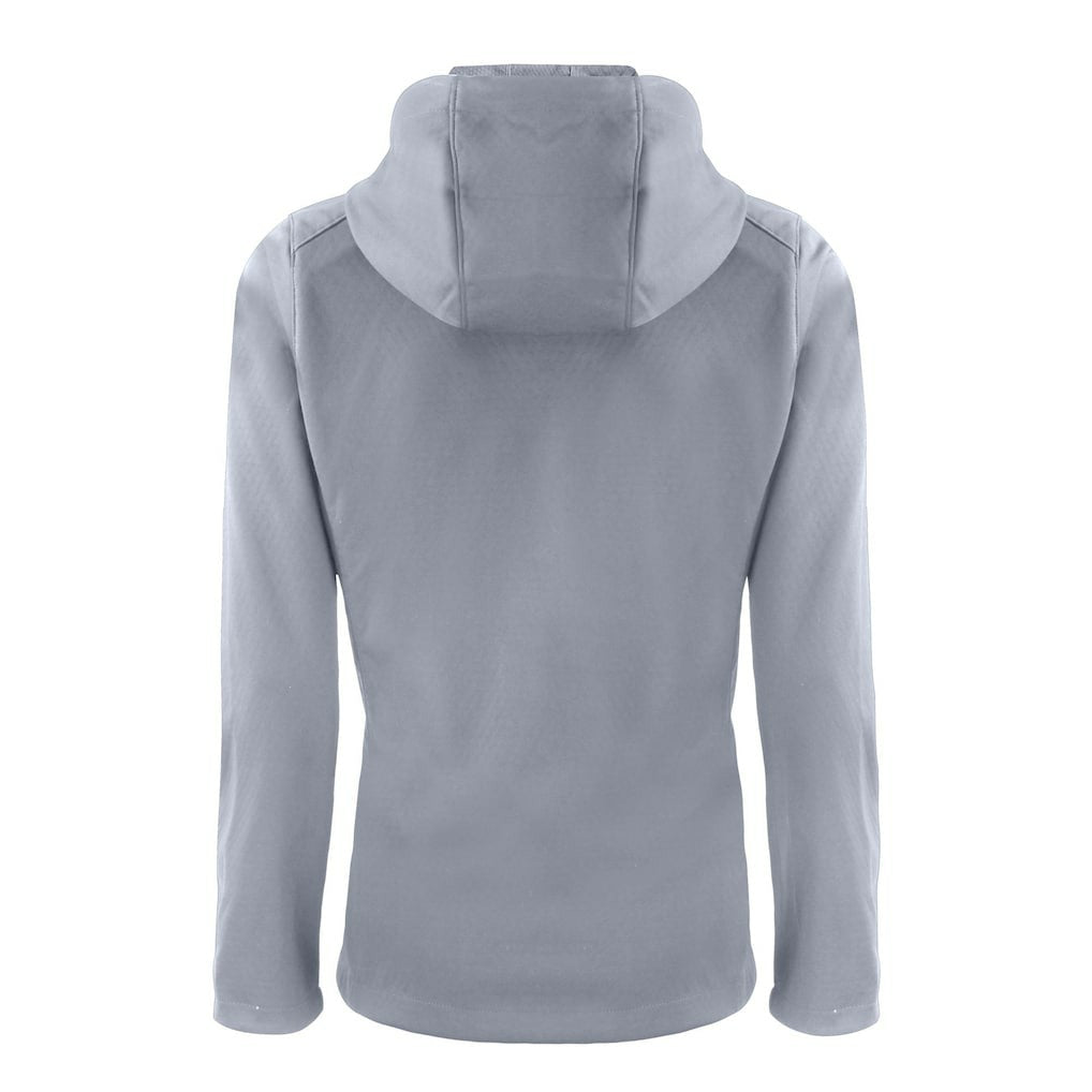 New Orleans Saints Cutter & Buck Women's Evoke Eco Softshell Recycled Full-Zip Hooded Jacket - Gray - NFL