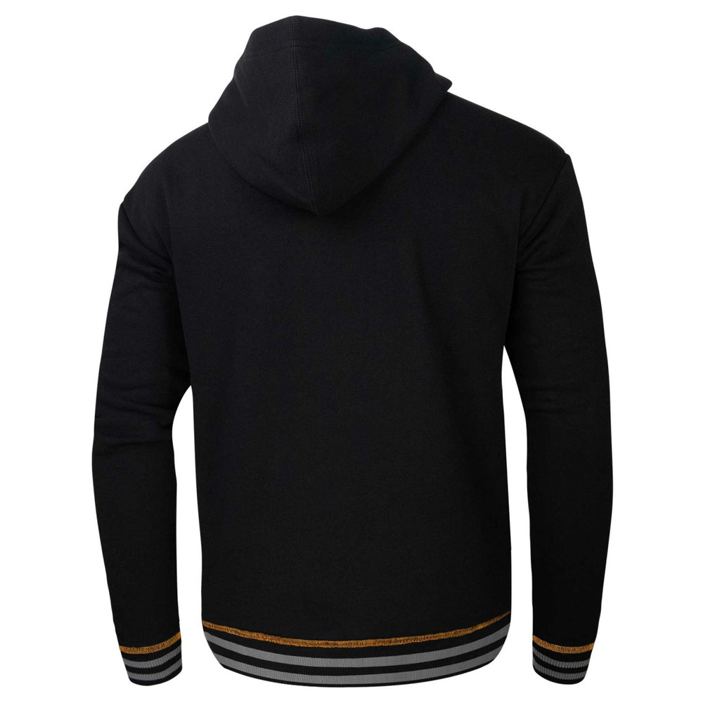 New York Knicks Stadium Essentials Baseline Pullover Hoodie Black