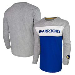 Golden State Warriors Unisex Loge Long Sleeve T-Shirt Heather Gray
