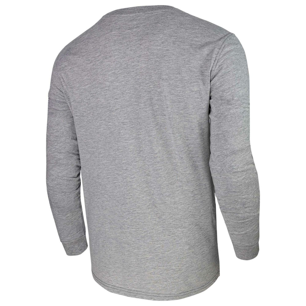 Los Angeles Lakers Unisex Loge Long Sleeve T-Shirt Heather Gray
