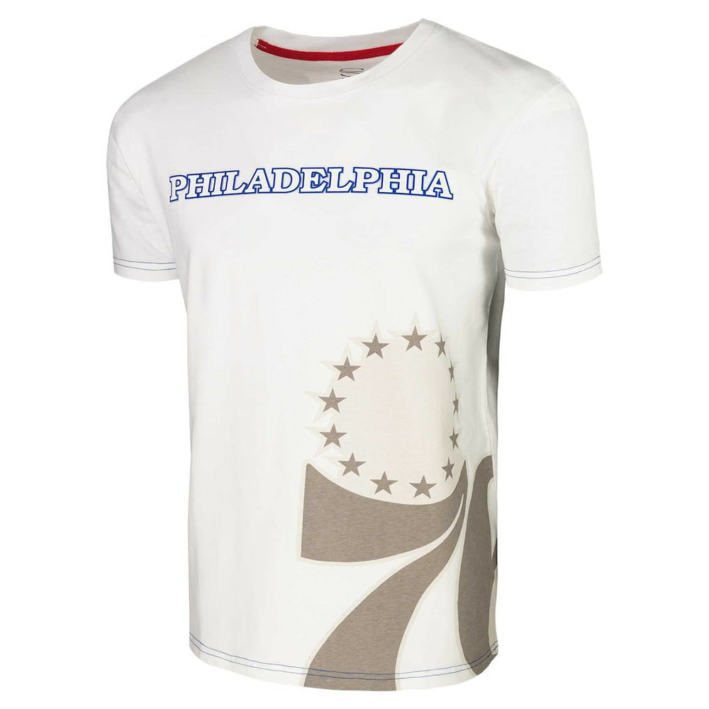 Philadelphia 76ers Stadium Essentials Unisex Scoreboard T-Shirt White