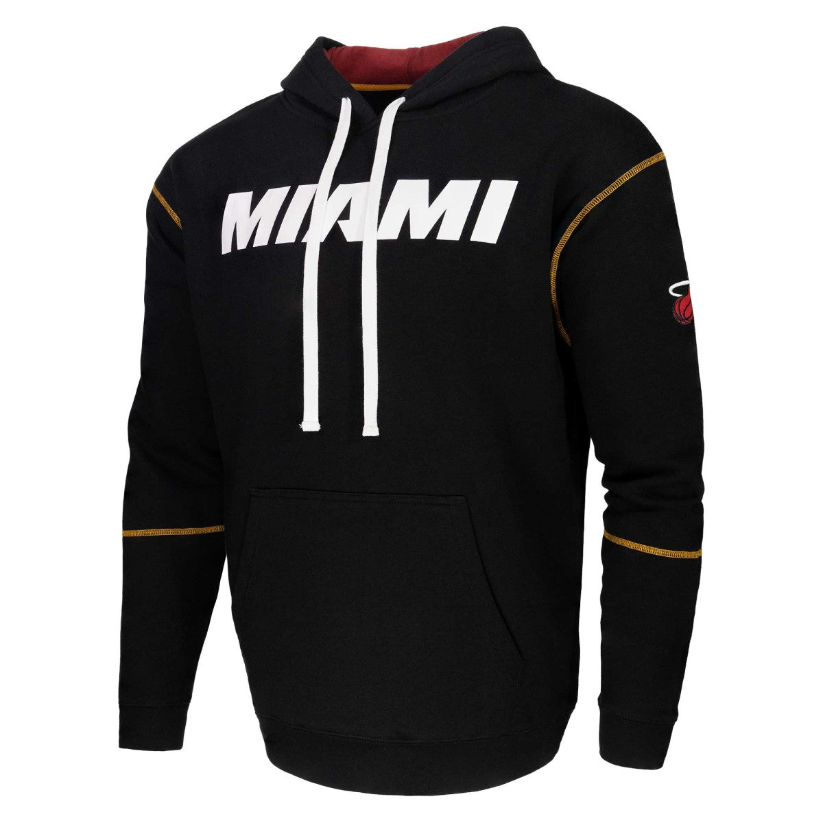 Miami Heat Stadium Essentials Monument Pullover Hoodie Black