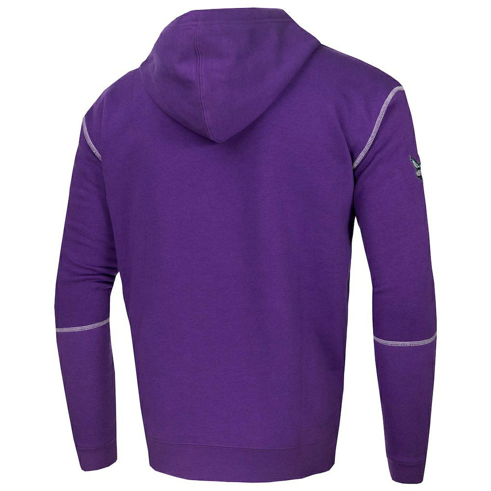 Charlotte Hornets Stadium Essentials Monument Pullover Hoodie Purple