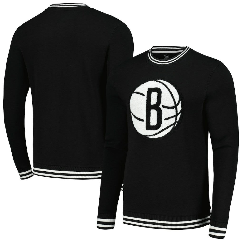 Brooklyn Nets Stadium Essentials Club Level Pullover Sweatshirt Black