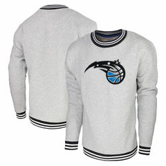 Orlando Magic Stadium Essentials Club Level Pullover Sweatshirt Heather Gray