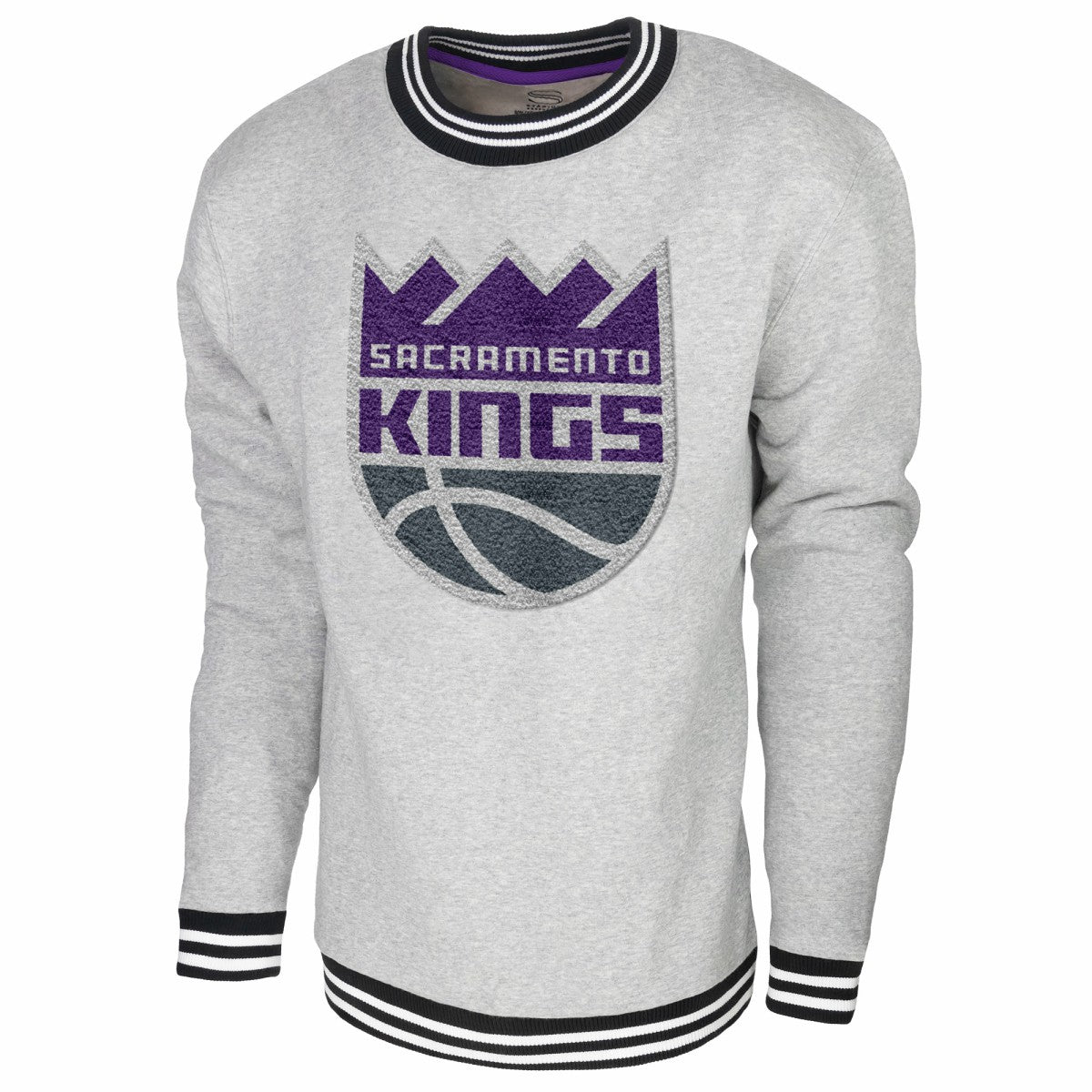Sacramento Kings Stadium Essentials Club Level Pullover Sweatshirt Heather Gray