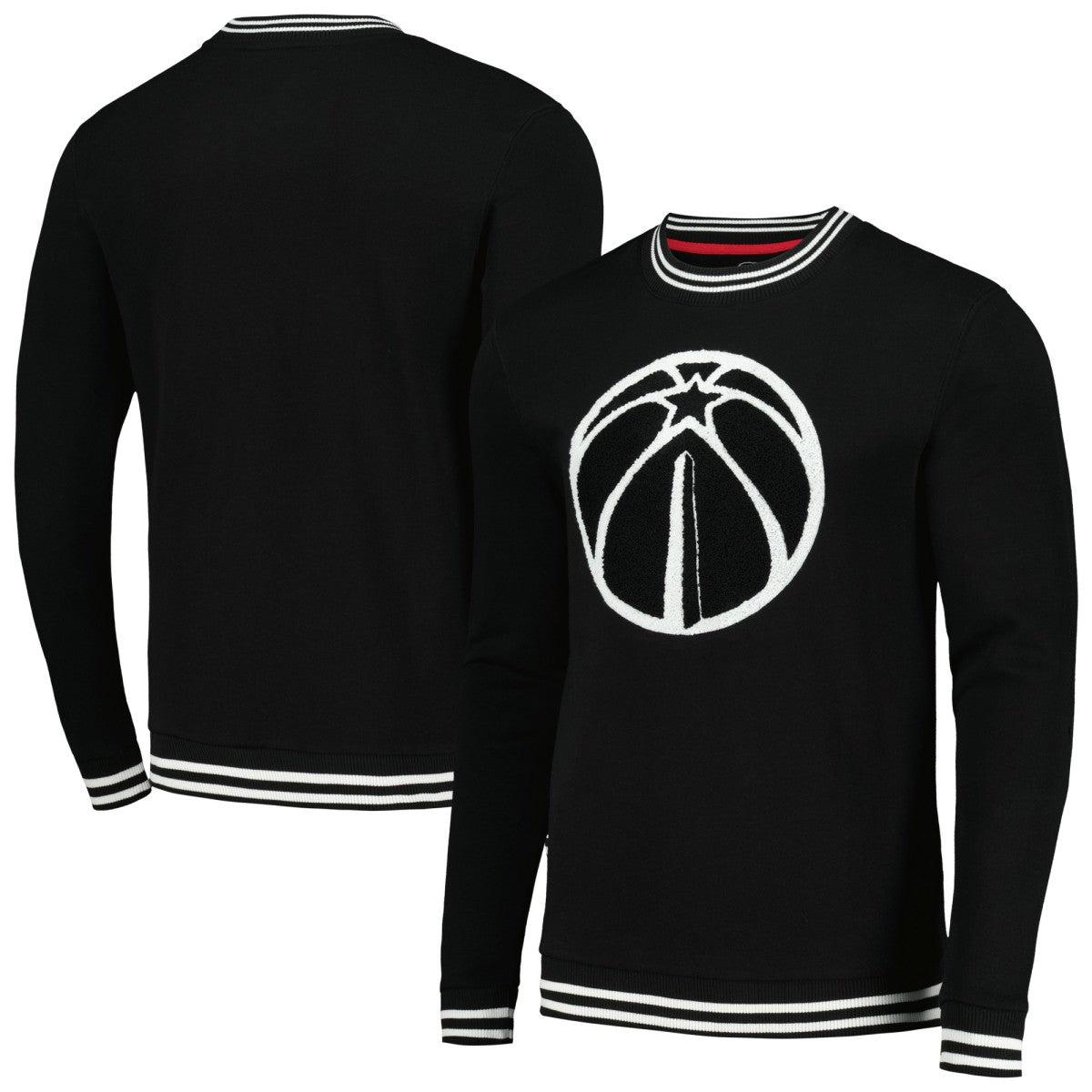 Washington Wizards Stadium Essentials Club Level Pullover Sweatshirt Black