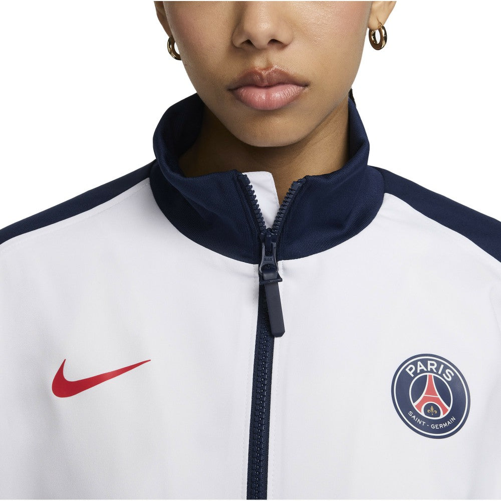 Nike - Paris Saint-Germain Women's 2024/25 Strike Anthem Full-Zip Jacket - White