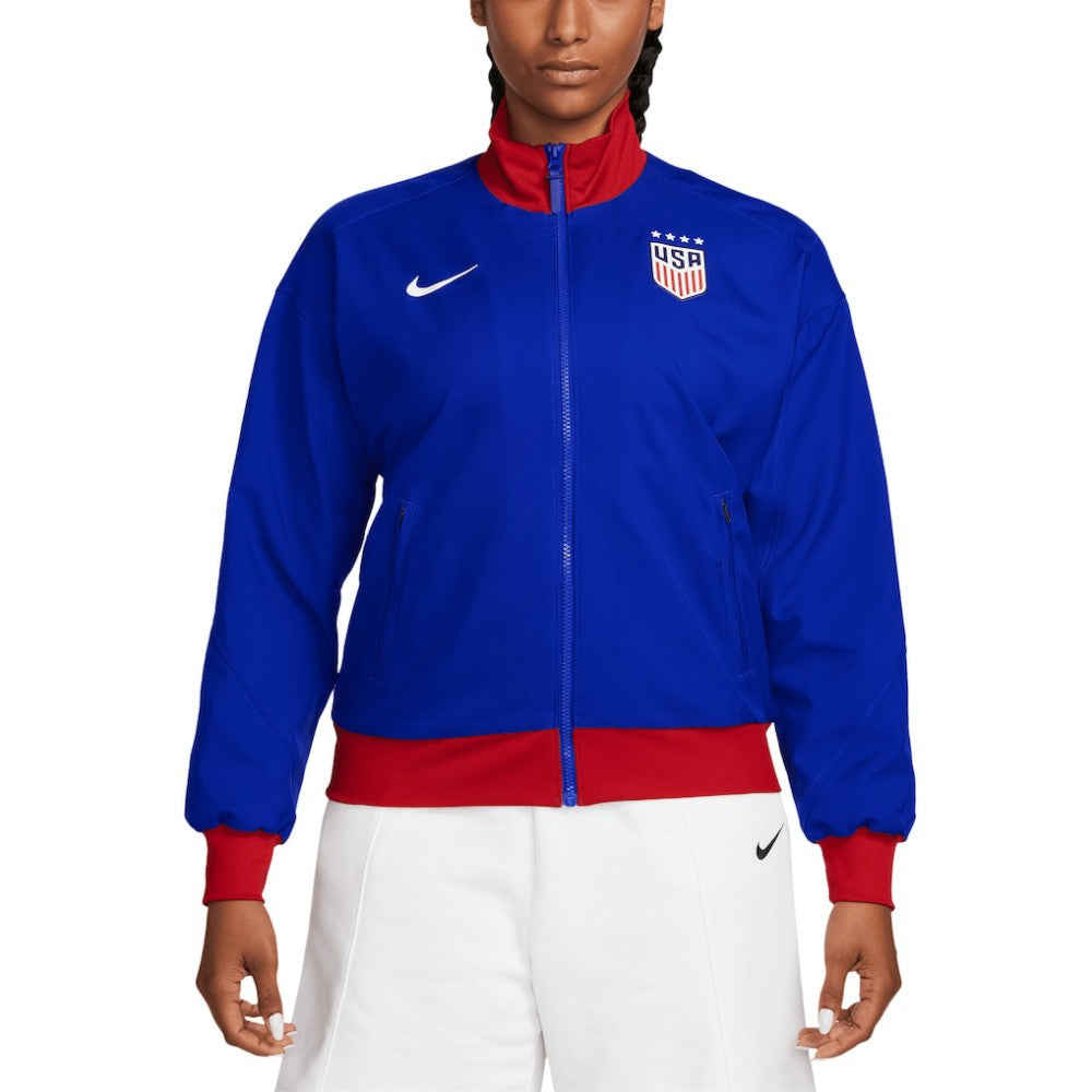 Nike - USWNT Women's 2024 Strike Anthem Full-Zip Jacket - Royal
