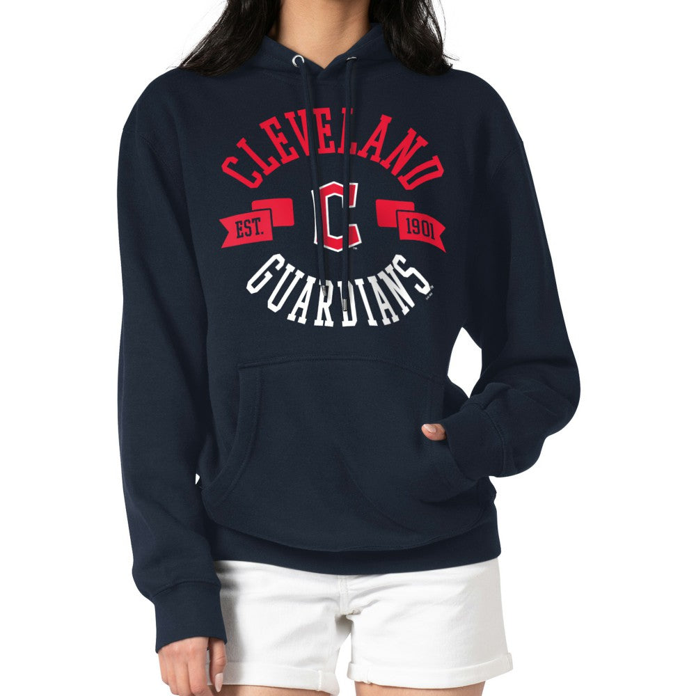 Cleveland Guardians G-III 4Her by Carl Banks Women's City Graphic Pullover Hoodie Sale