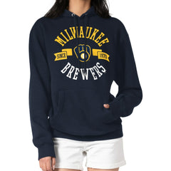 Milwaukee Brewers G-III 4Her by Carl Banks Women's City Graphic Pullover Hoodie Outlet