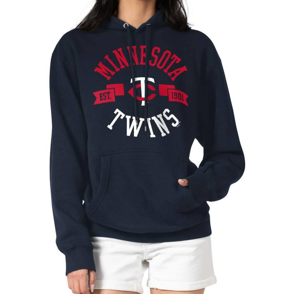Minnesota Twins G-III 4Her by Carl Banks Women's City Graphic Pullover Hoodie Discount