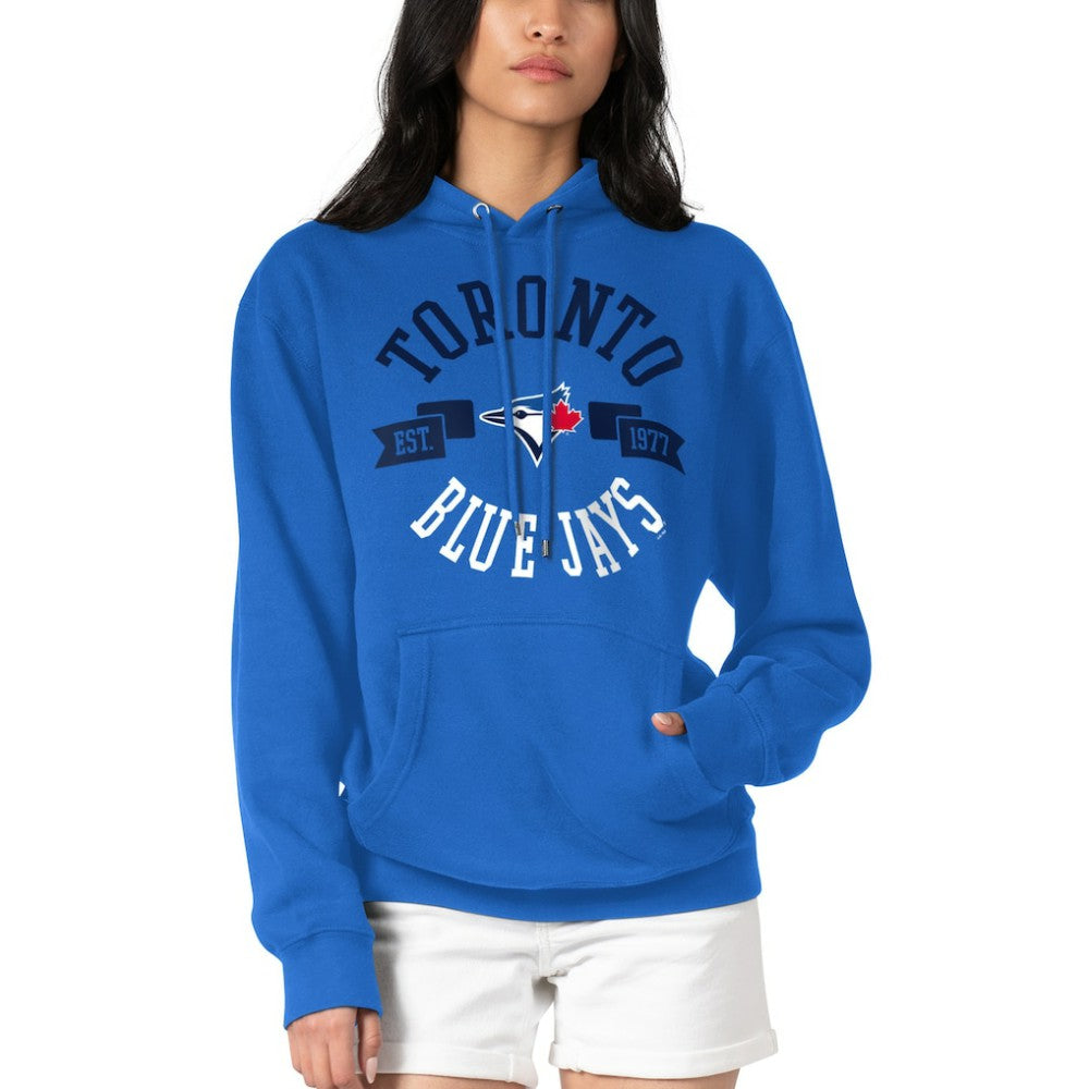 Toronto Blue Jays G-III 4Her by Carl Banks Women's City Graphic Pullover Hoodie Sale