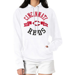 Cincinnati Reds G-III 4Her by Carl Banks Women's City Graphic Pullover Hoodie Sale