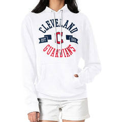 Cleveland Guardians G-III 4Her by Carl Banks Women's City Graphic Pullover Hoodie for sale