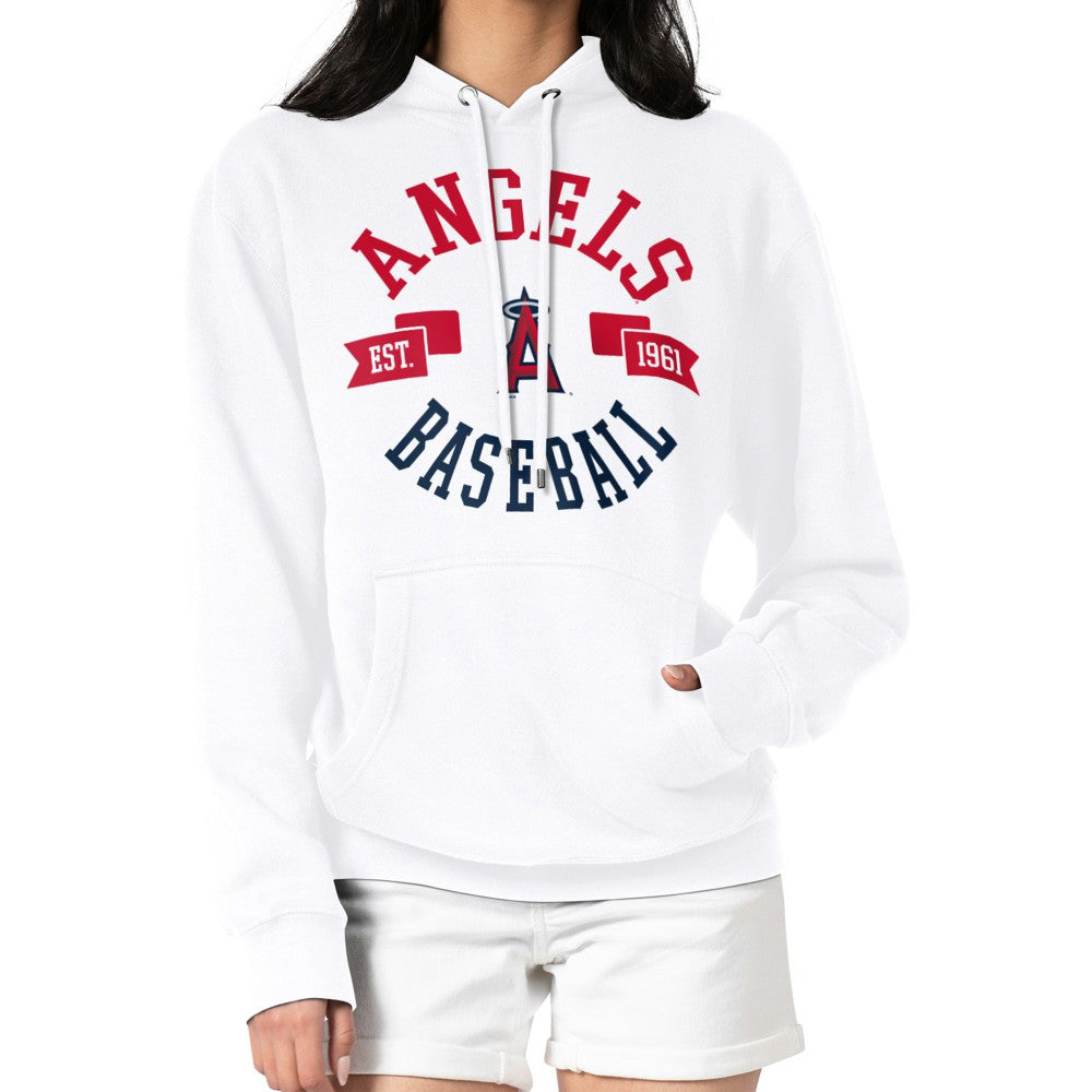 Los Angeles Angels G-III 4Her by Carl Banks Women's City Graphic Pullover Hoodie Discount