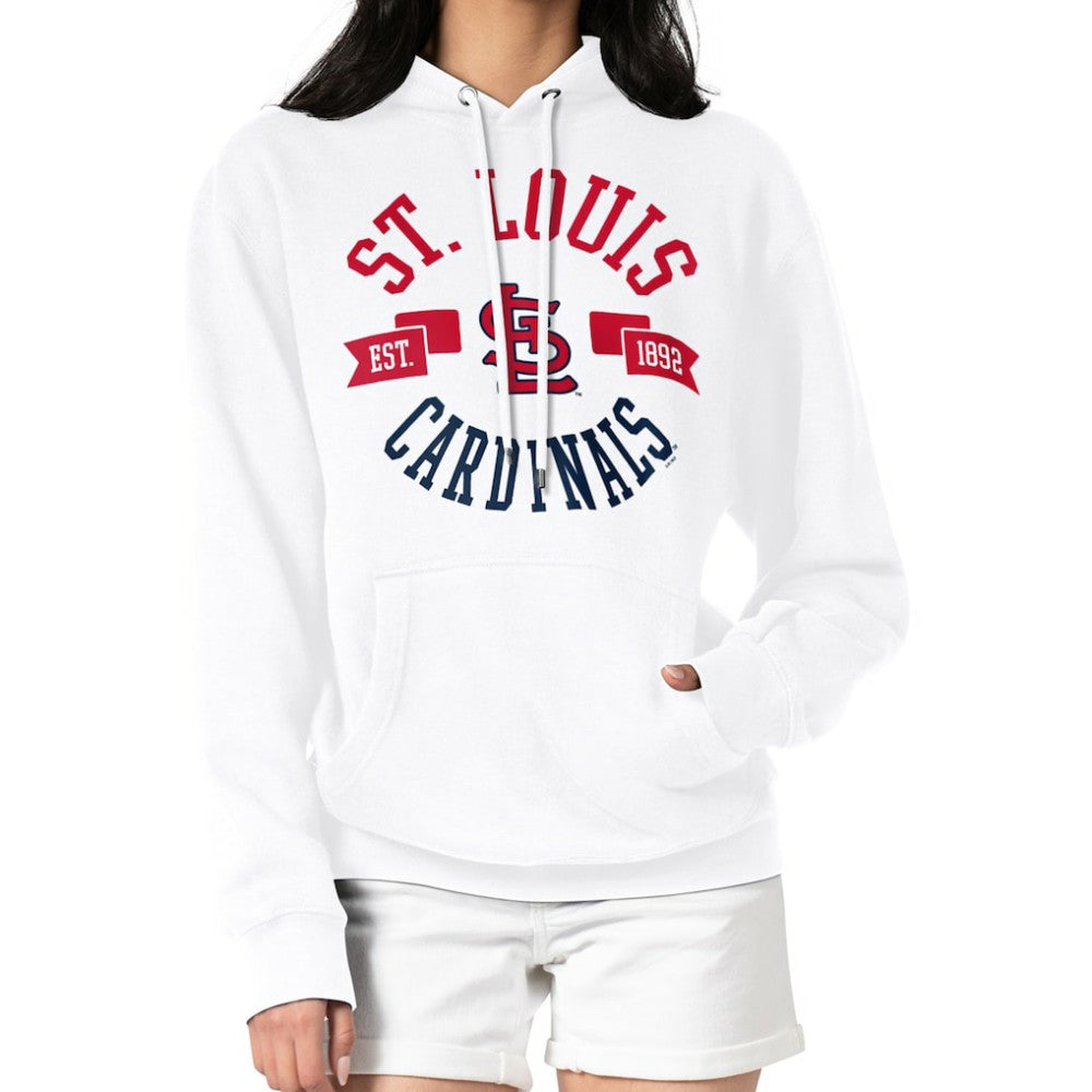 St. Louis Cardinals G-III 4Her by Carl Banks Women's City Graphic Pullover Hoodie Outlet
