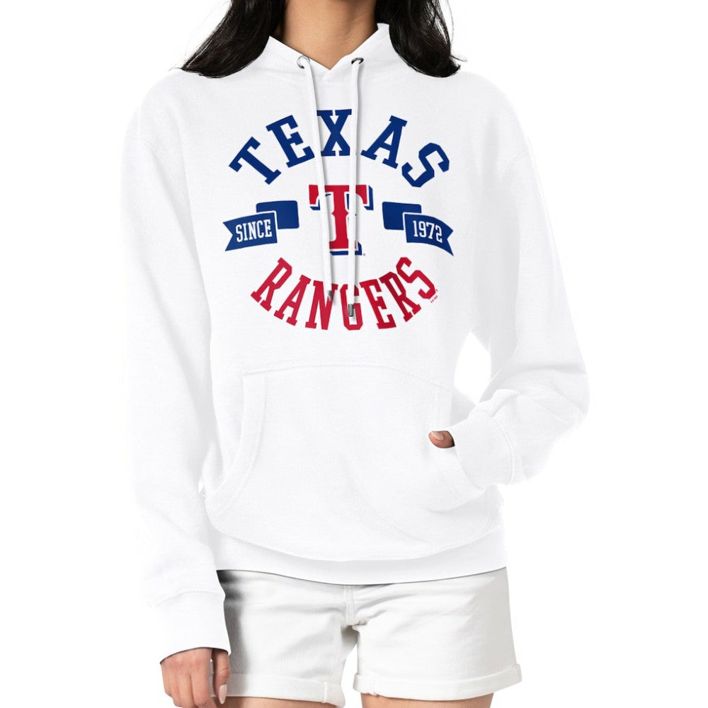 Texas Rangers G-III 4Her by Carl Banks Women's City Graphic Pullover Hoodie Online