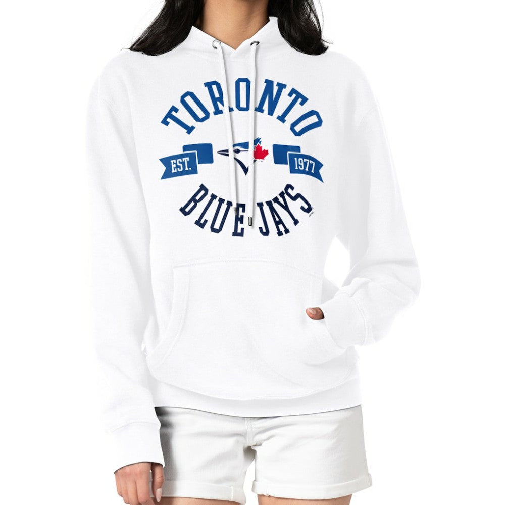 Toronto Blue Jays G-III 4Her by Carl Banks Women's City Graphic Pullover Hoodie Sale