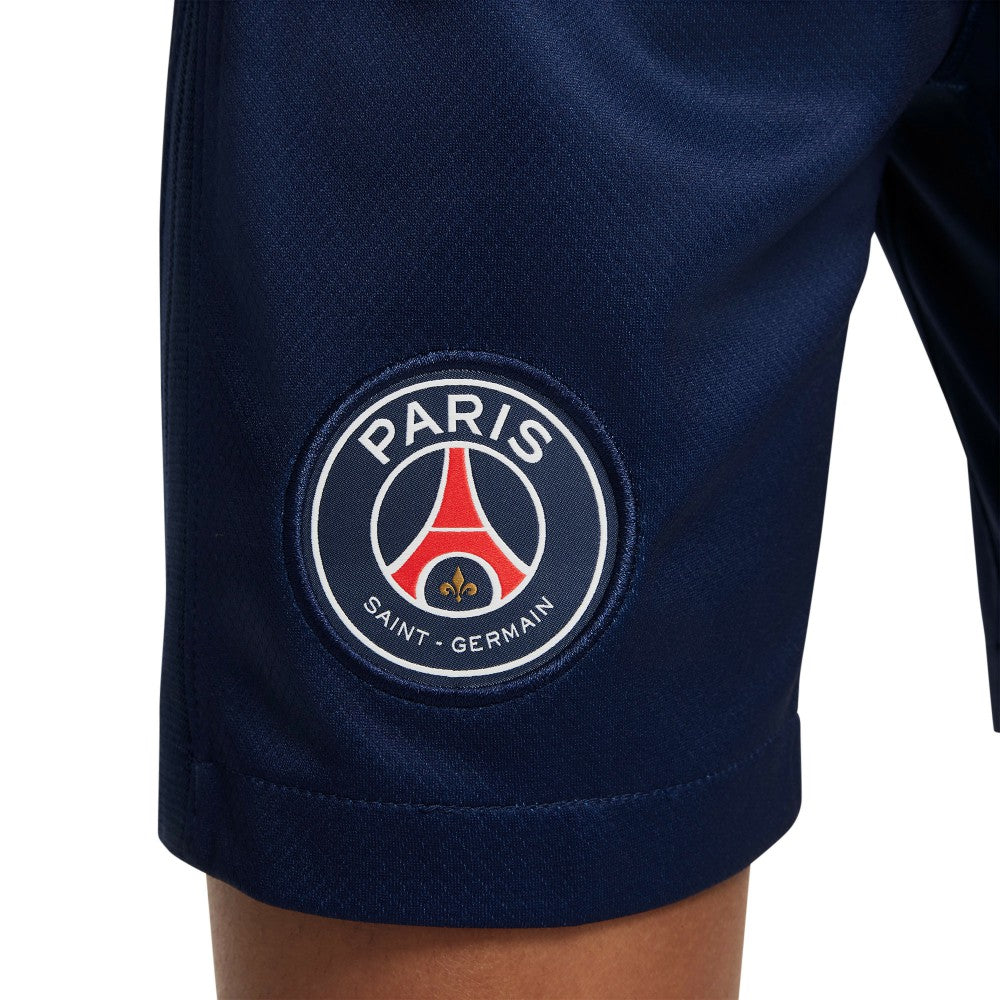 Nike - Paris Saint-Germain Youth 2024/25 Home Stadium Shorts - Navy