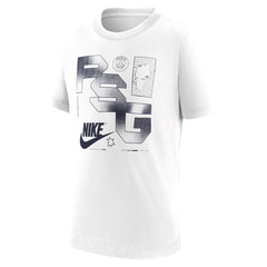 Nike - Paris Saint-Germain Youth Futura T-Shirt - White