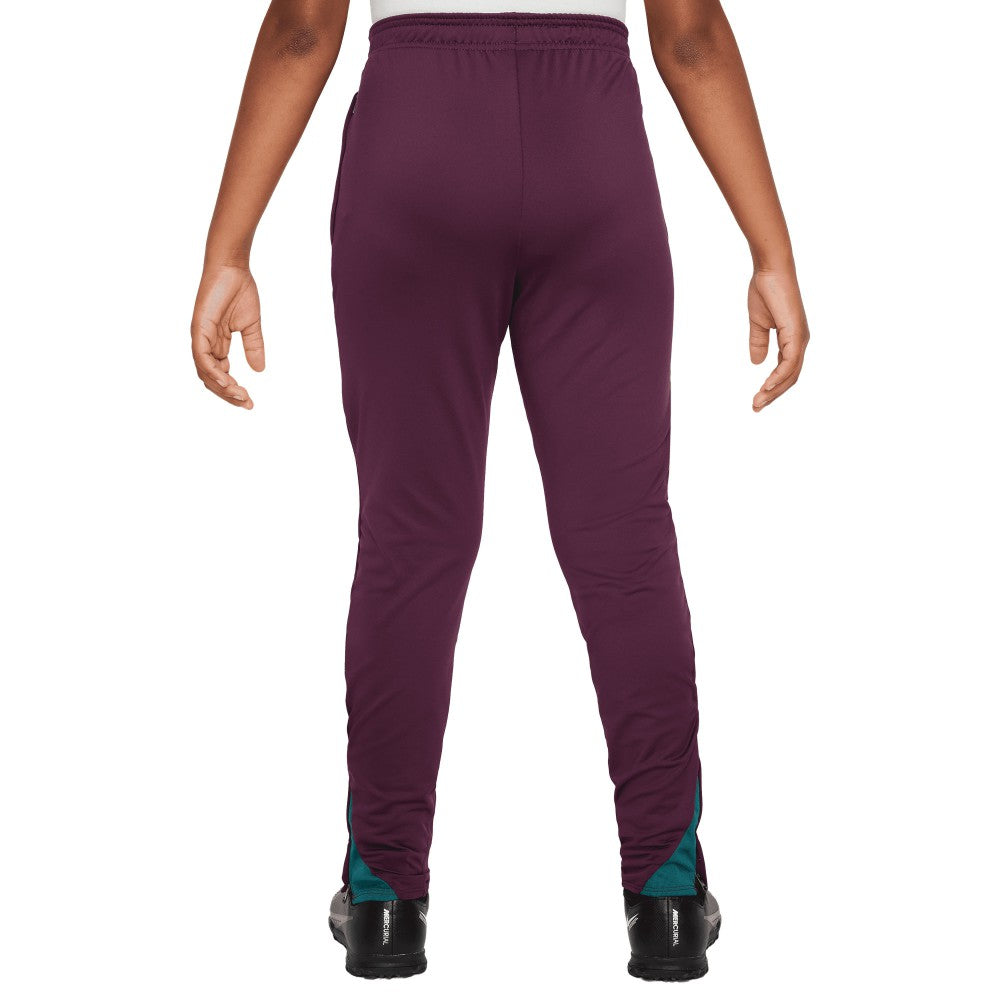 Nike - Paris Saint-Germain Youth 2024/25 Strike Training Pants - Burgundy