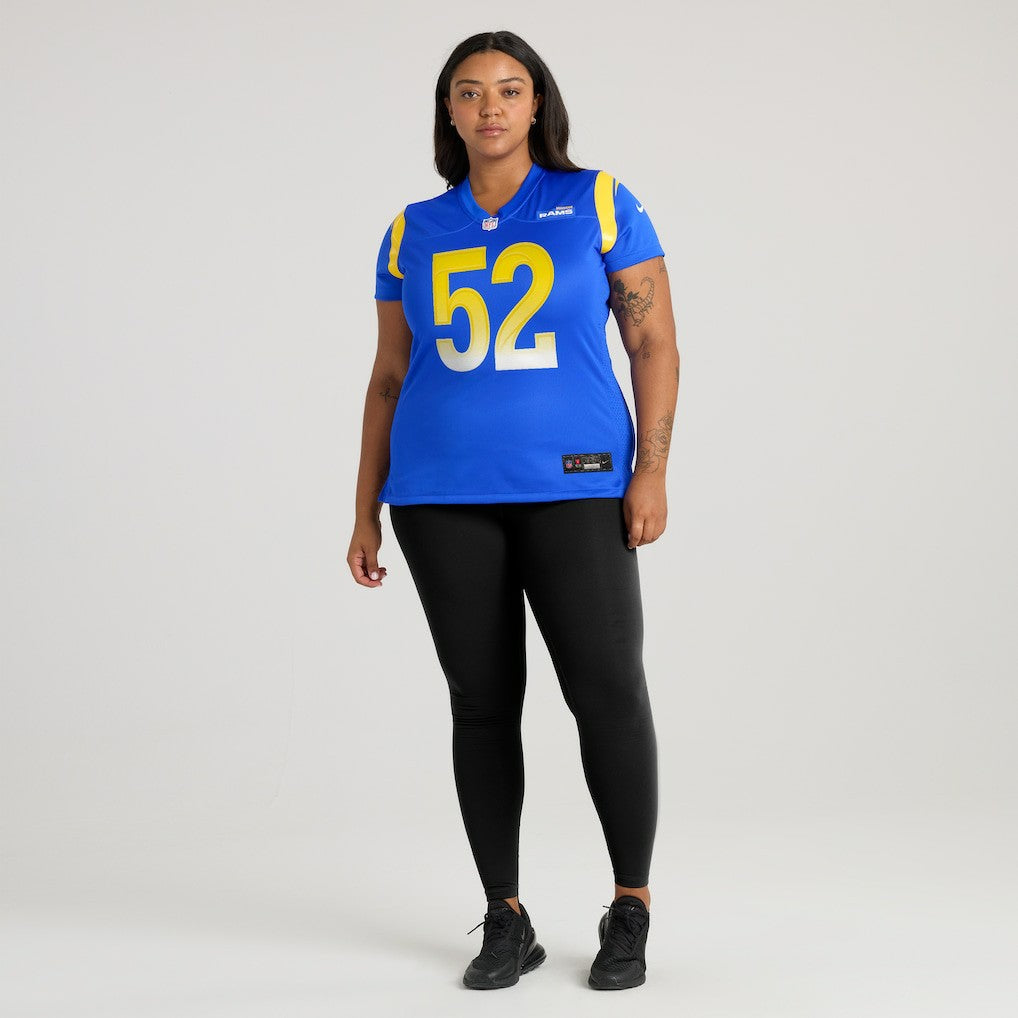 Larrell Murchison Los Angeles Rams Women's Team Game Jersey - Royal - Nike