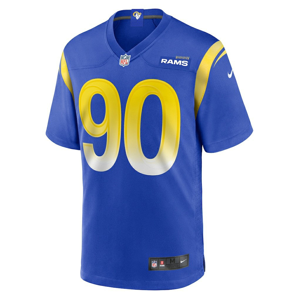 Earnest Brown IV Los Angeles Rams Team Game Jersey - Royal - Nike